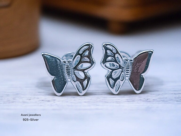 Avani Jewellers Silver Fancy Studs - 2.2