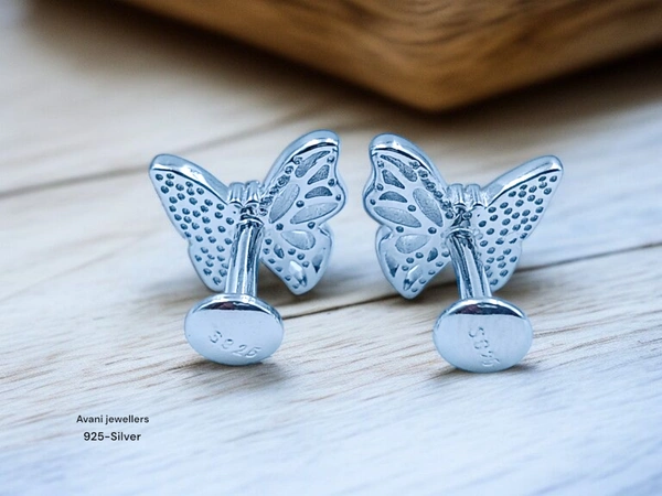 Avani Jewellers Silver Fancy Studs - 2.2