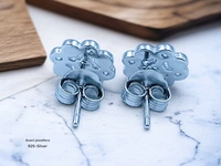 Avani Jewellers Silver Fancy Studs - 1.87