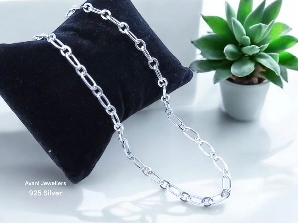 Avani Jewellers Silver Gents Chain - 8.39, 24