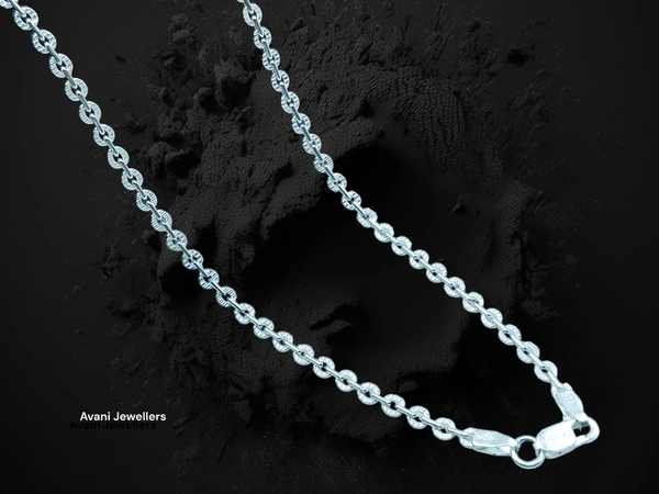 Avani Jewellers Silver Gents Chain - 5.54, 20