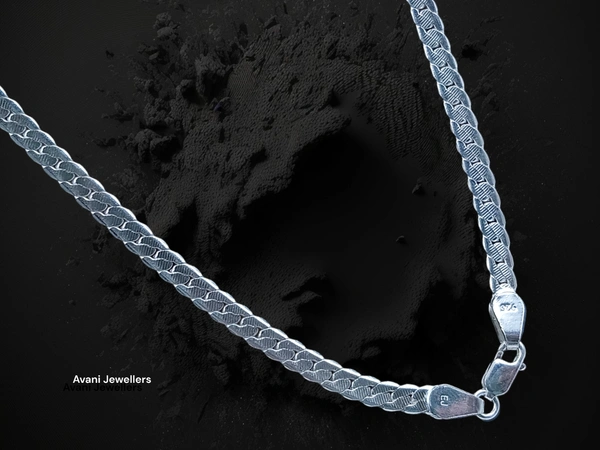 Avani Jewellers Silver Gents Chain - 14.13, 20
