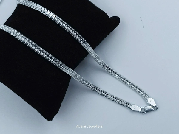 Avani Jewellers Silver Gents Chain - 16.81, 24