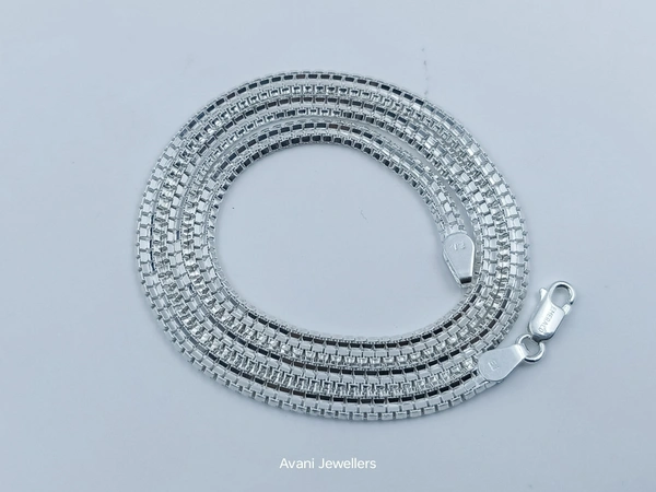 Avani Jewellers Silver Gents Chain - 16.28, 24