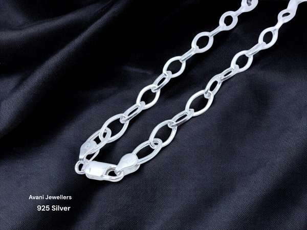 Avani Jewellers Silver Gents Chain - 9.6, 20