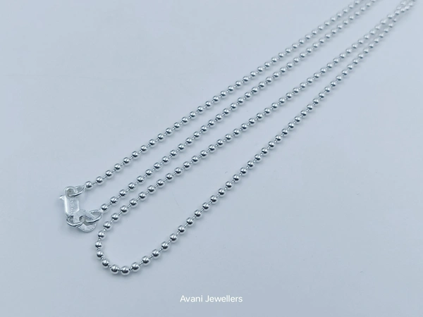 Avani Jewellers Silver Gents Chain - 3.96, 16