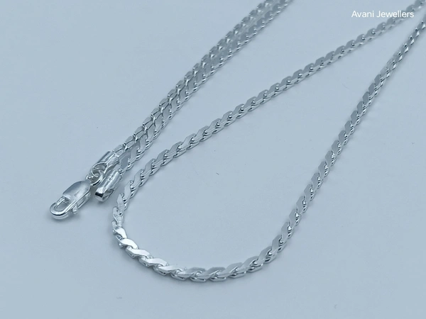 Avani Jewellers Silver Gents Chain - 11.8, 20