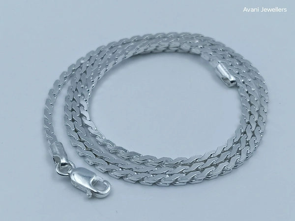 Avani Jewellers Silver Gents Chain - 11.8, 20