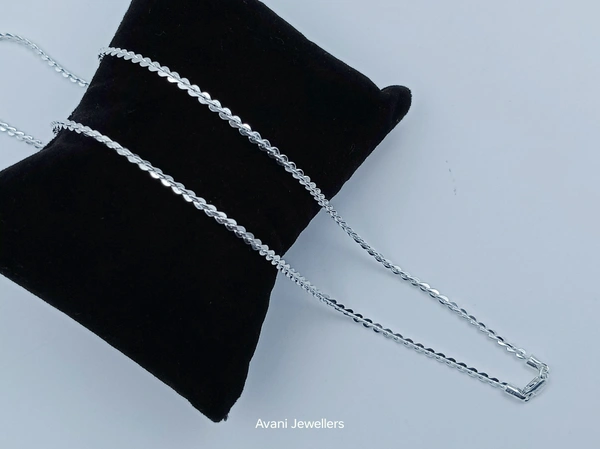 Avani Jewellers Silver Gents Chain - 7.82, 20
