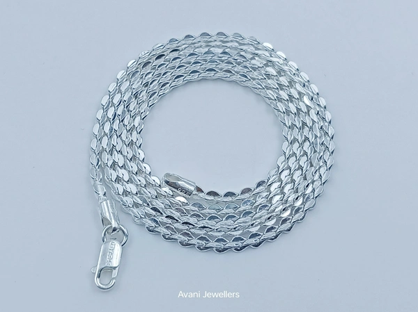 Avani Jewellers Silver Gents Chain - 7.82, 20