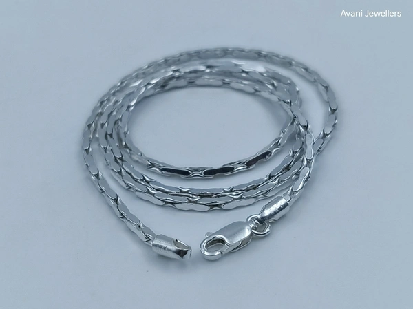 Avani Jewellers Silver Gents Chain - 11.3, 20