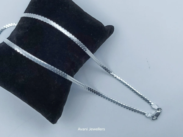 Avani Jewellers Silver Gents Chain - 2.9, 20