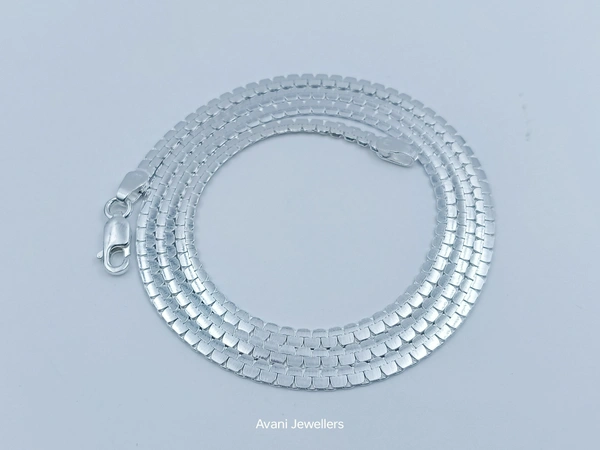 Avani Jewellers Silver Gents Chain - 2.9, 20