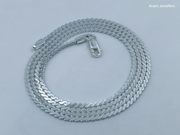 Avani Jewellers Silver Gents Chain - 5.25, 20