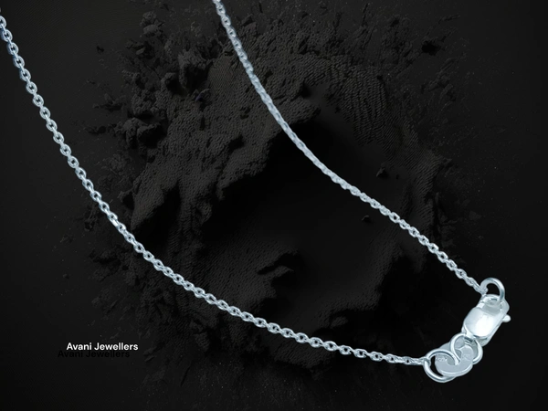 Avani Jewellers Silver Gents Chain - 1.56, 20
