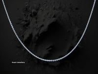 Avani Jewellers Silver Gents Chain - 4.92, 20