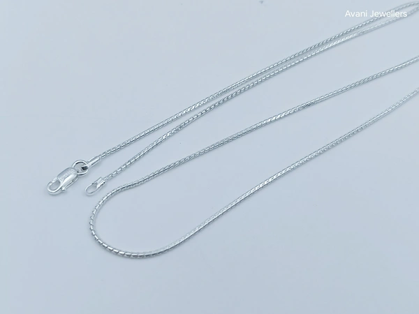 Avani Jewellers Silver Gents Chain - 5.91, 16