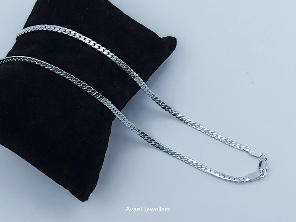 Avani Jewellers Silver Gents Chain - 9.66, 20