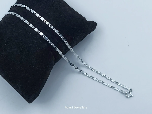 Avani Jewellers Silver Gents Chain - 4.77, 18