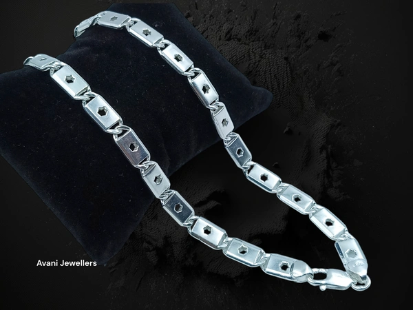 Avani Jewellers Silver Gents Chain - 42.04, 18