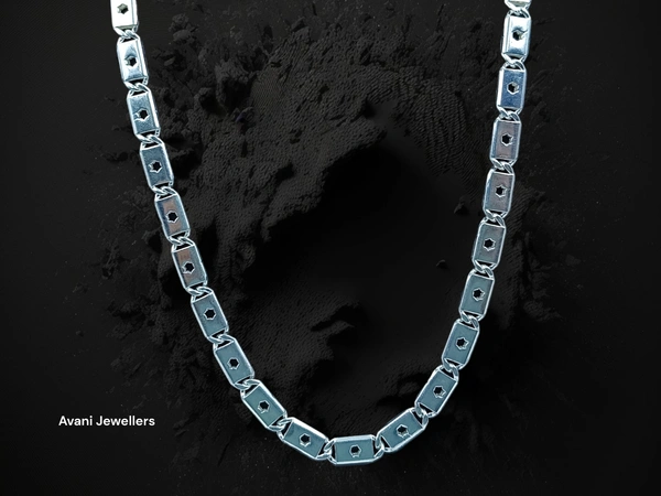 Avani Jewellers Silver Gents Chain - 42.04, 18