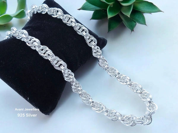 Avani Jewellers Silver Gents Chain - 31.18, 20