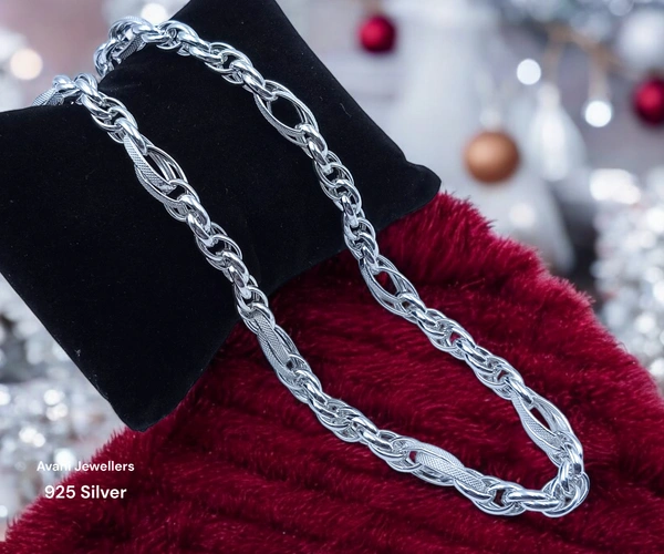 Avani Jewellers Silver Gents Chain - 21.48, 20