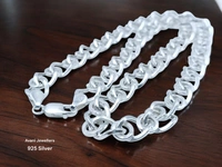 Avani Jewellers Silver Gents Chain - 15.13, 20