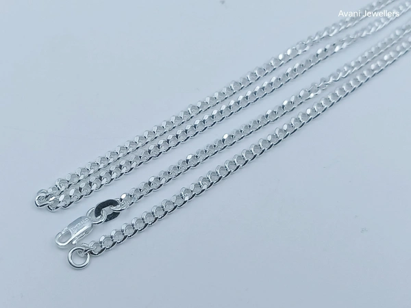 Avani Jewellers Silver Gents Chain - 9.74, 20