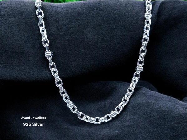 Avani Jewellers Silver Gents Chain - 22.49, 20