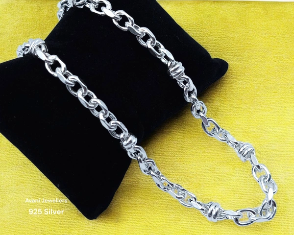 Avani Jewellers Silver Gents Chain - 22.49, 20