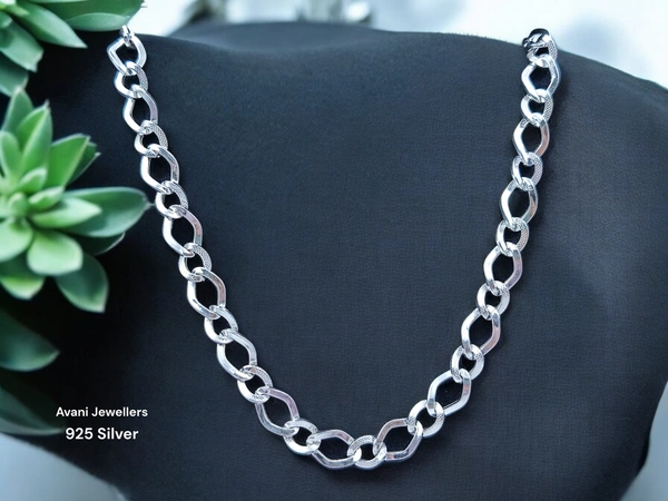 Avani Jewellers Silver Gents Chain - 16.46, 20
