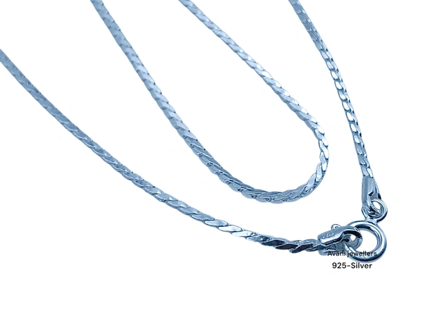 Avani Jewellers Silver Gents Chain - 4.46, 18