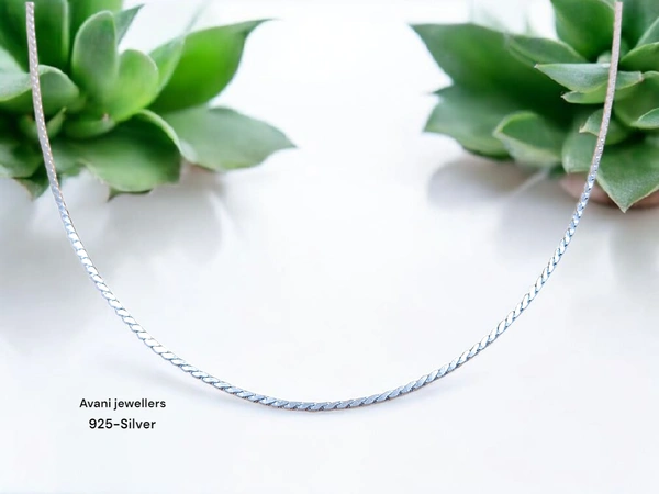 Avani Jewellers Silver Gents Chain - 4.46, 18