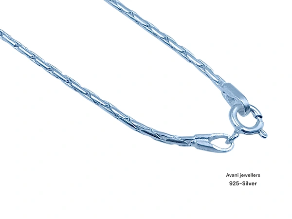 Avani Jewellers Silver Gents Chain - 6.89, 20