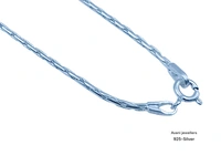 Avani Jewellers Silver Gents Chain - 5.39, 20