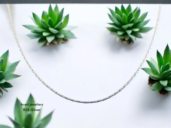 Avani Jewellers Silver Gents Chain - 3.15, 16