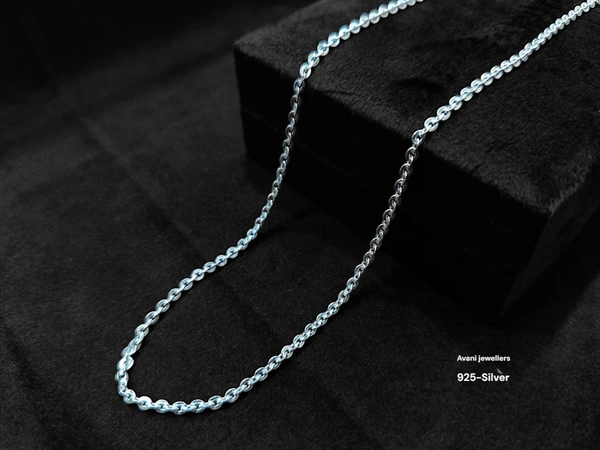 Avani Jewellers Silver Gents Chain - 6.95, 22