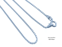 Avani Jewellers Silver Gents Chain - 7.28, 24