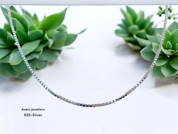 Avani Jewellers Silver Gents Chain - 3.69, 18