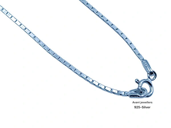 Avani Jewellers Silver Gents Chain - 3.87, 16
