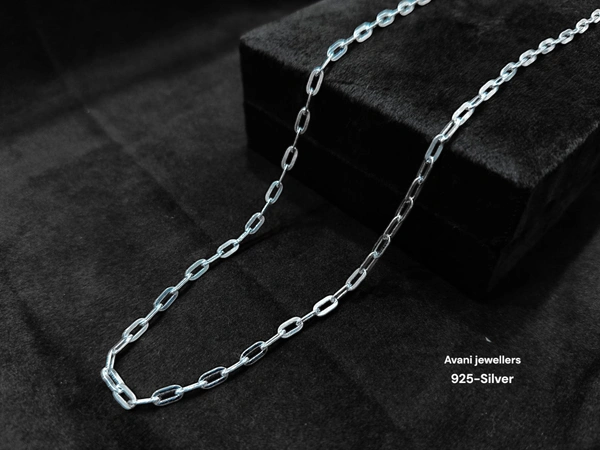 Avani Jewellers Silver Gents Chain - 6.72, 22