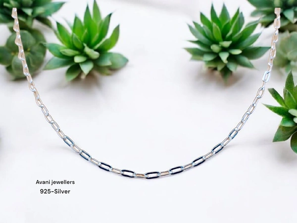 Avani Jewellers Silver Gents Chain - 6.72, 22