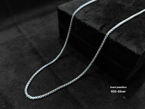 Avani Jewellers Silver Gents Chain - 6.36, 20