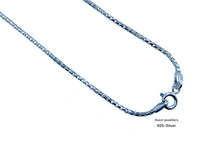 Avani Jewellers Silver Gents Chain - 6.65, 20