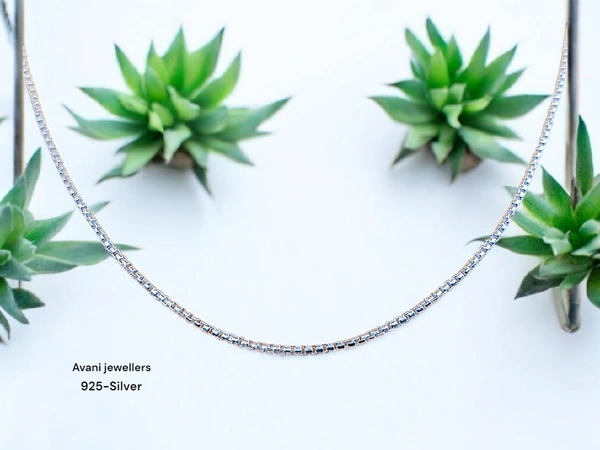 Avani Jewellers Silver Gents Chain - 6.82, 20