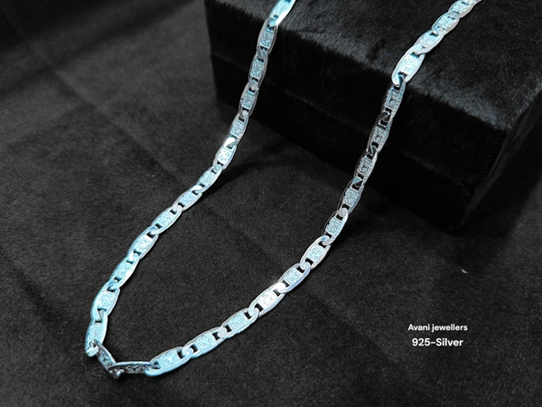 Avani Jewellers Silver Gents Chain - 15.79, 20