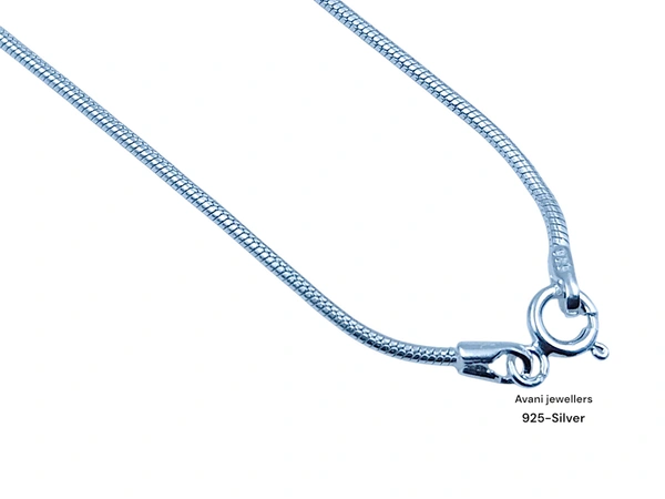 Avani Jewellers Silver Gents Chain - 4.57, 16