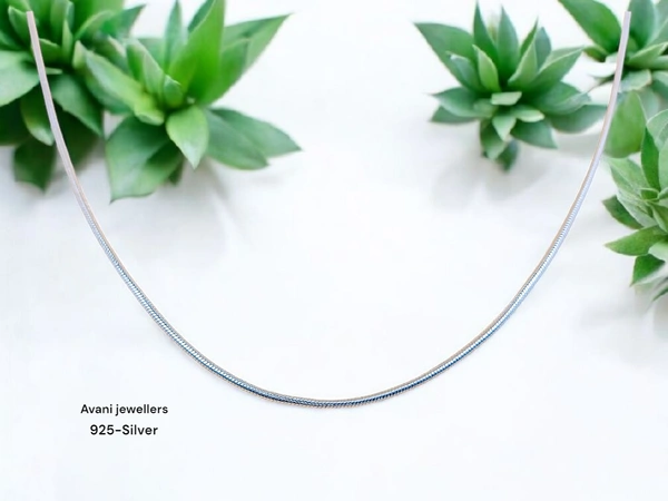 Silver Gents Chain - 13.6, 20