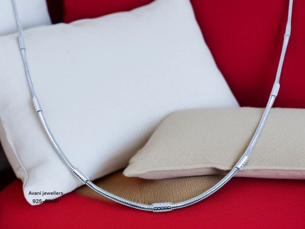 Avani Jewellers Silver Gents Chain - 7.65, 16